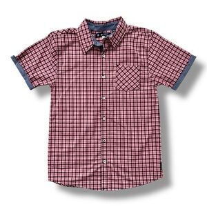 Ben Sherman | Plaid Short Sleeve Polo (L)